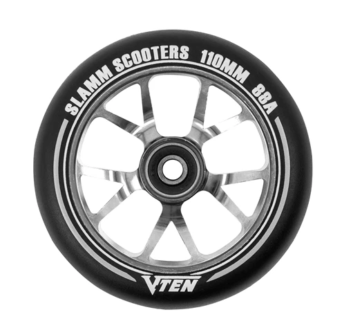 Slamm Scooters Atsarginiai ratukai Slamm 110mm V-Ten II pilki