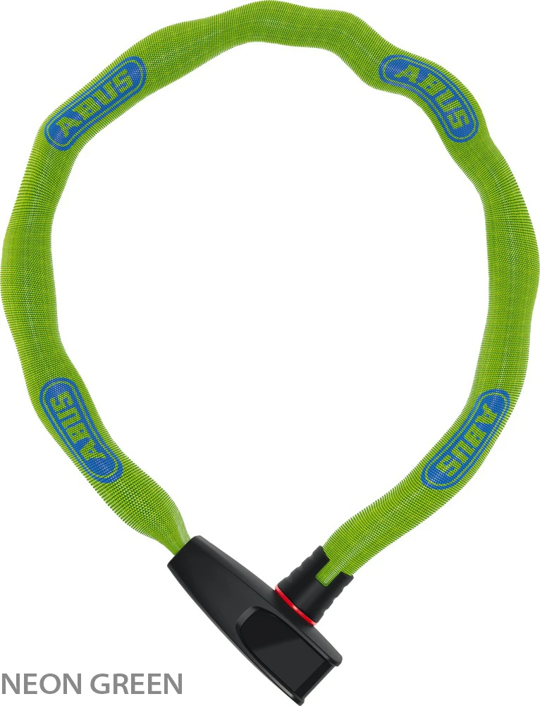 Spyna Abus 6806K/85 NEON žalias (square chain)