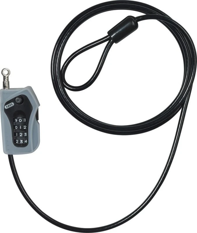 Spyna Abus trosinė-kodinė Combiloop 205/200 BK