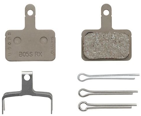 Stabdžių kaladėlės Shimano Resin B05S Incl Spring/Split 1vnt