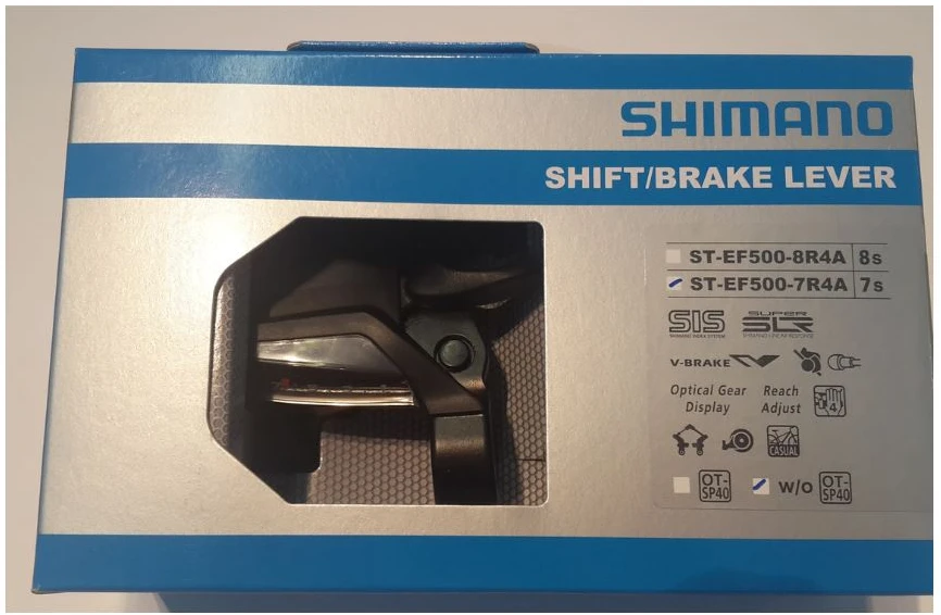 Stabdžių rankenėlė Shimano ST-EF500 7f.rechts