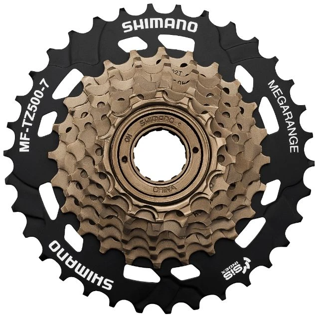 Žvaigždžių blokas Shimano Sprocket 7s MF-TZ500 14-16-18-20-22-24-28T
