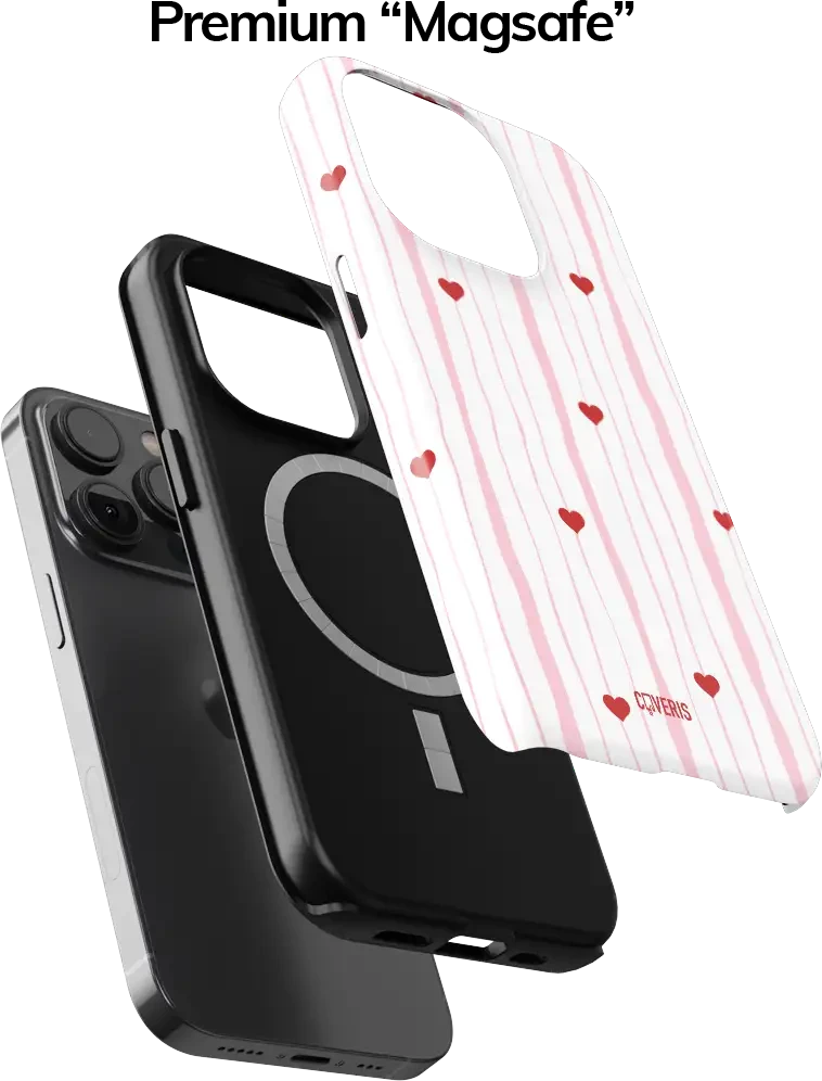 Coveris Telefono dėklas Magsafe "Affection" iPhone 12-17, Samsung S22-26, Google Pixel 10/Pro/ProXL modeliams