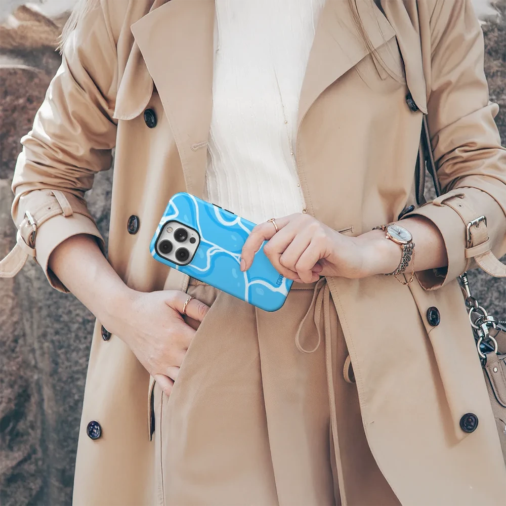 Coveris Telefono dėklas Magsafe "Aquatica" iPhone 12-17, Samsung S22-26, Google Pixel 10/Pro/ProXL modeliams