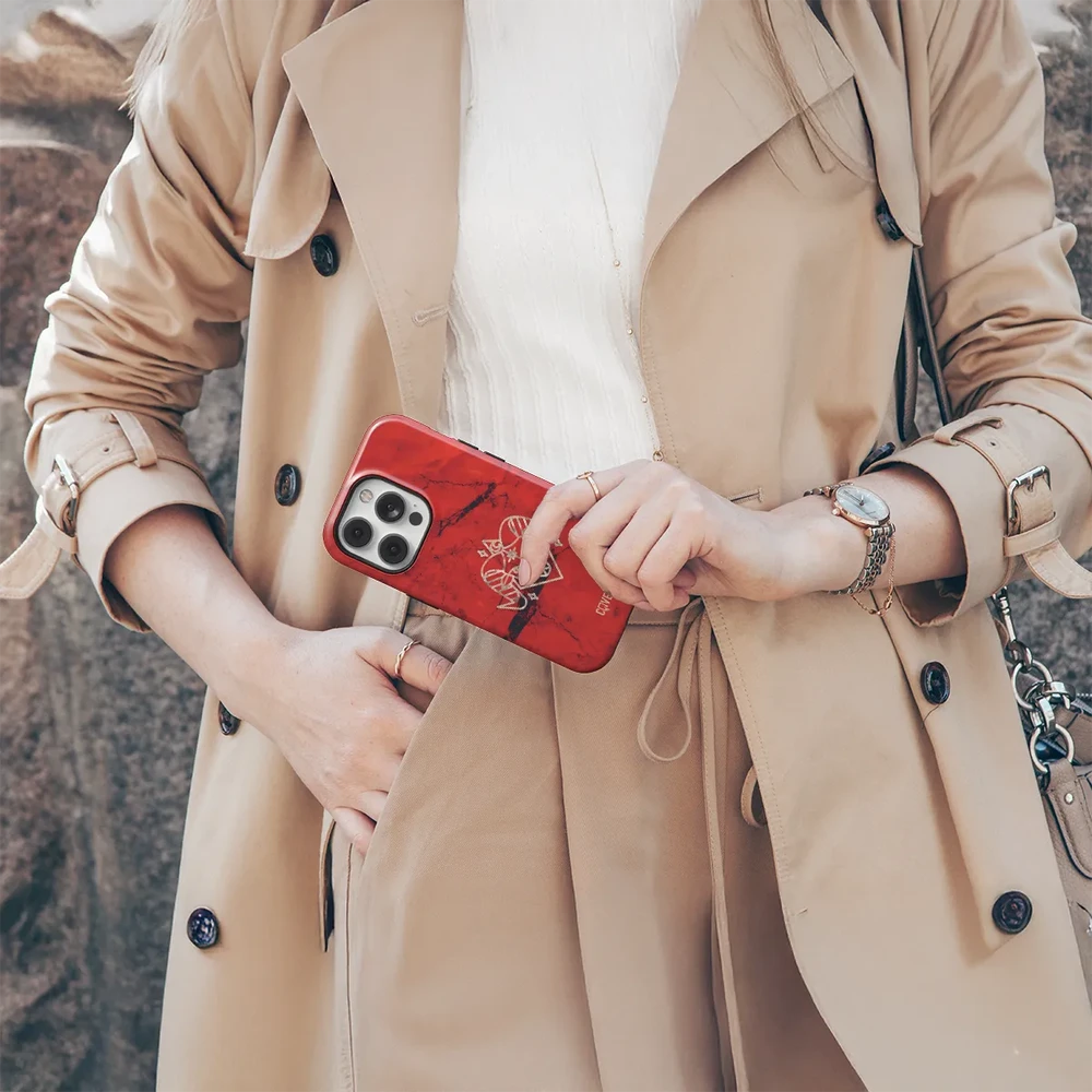 Coveris Telefono dėklas Magsafe "Aries" iPhone 12-17, Samsung S22-26, Google Pixel 10/Pro/ProXL modeliams