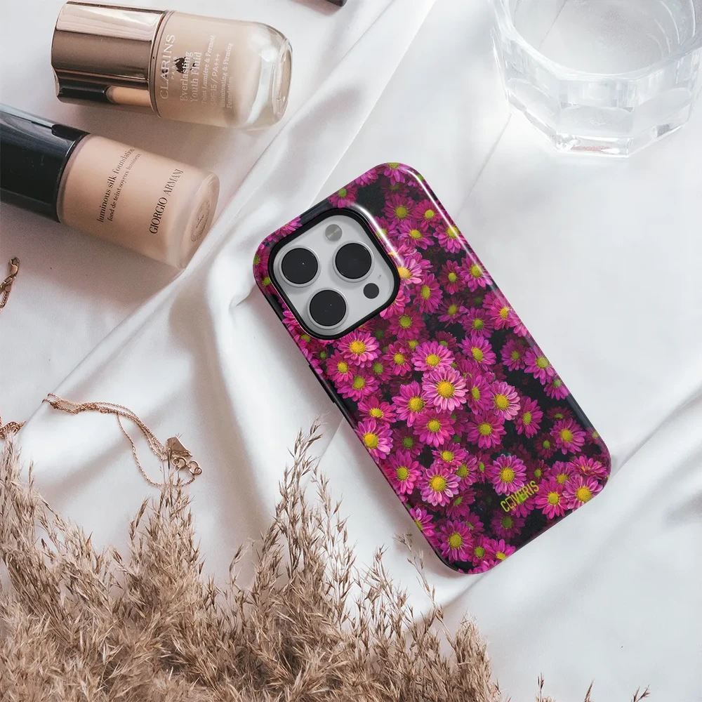 Coveris Telefono dėklas Magsafe "Aster" iPhone 12-17, Samsung S22-26, Google Pixel 10/Pro/ProXL modeliams
