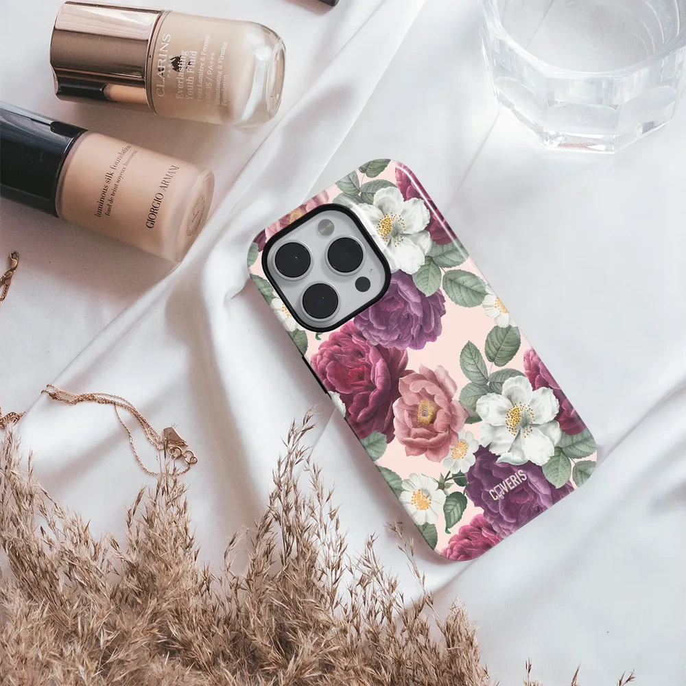 Coveris Telefono dėklas Magsafe "Blossom" iPhone 12-17, Samsung S22-26, Google Pixel 10/Pro/ProXL modeliams