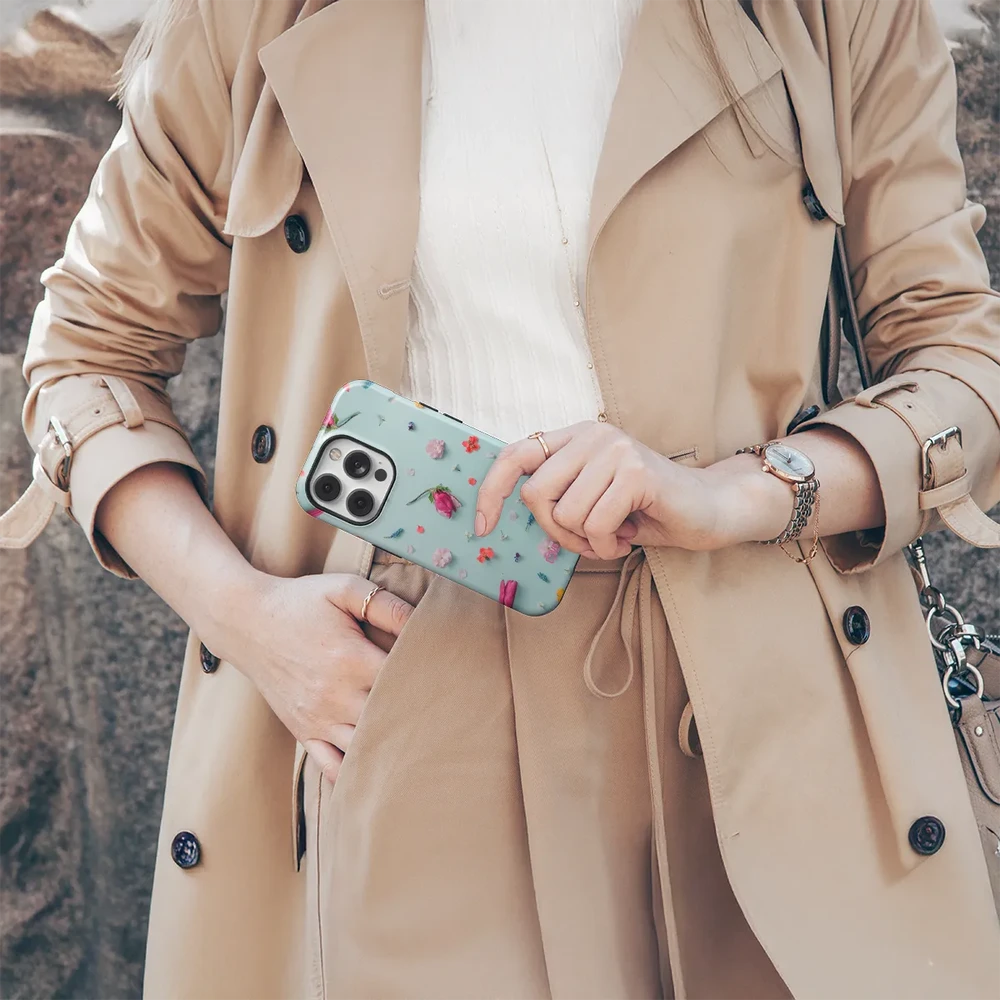 Coveris Telefono dėklas Magsafe "Blossom3" iPhone 12-17, Samsung S22-26, Google Pixel 10/Pro/ProXL modeliams