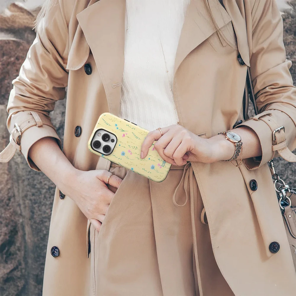 Coveris Telefono dėklas Magsafe "Bouquet-2" iPhone 12-17, Samsung S22-26, Google Pixel 10/Pro/ProXL modeliams