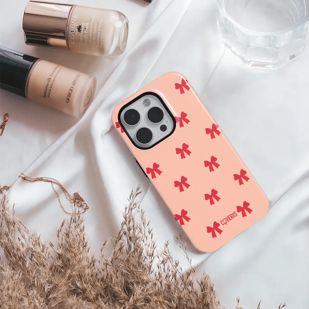 Coveris Telefono dėklas Magsafe "Bow Elegance" iPhone 12-17, Samsung S22-26, Google Pixel 10/Pro/ProXL modeliams