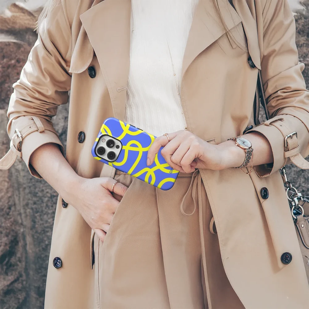 Coveris Telefono dėklas Magsafe "Brillia" iPhone 12-17, Samsung S22-26, Google Pixel 10/Pro/ProXL modeliams