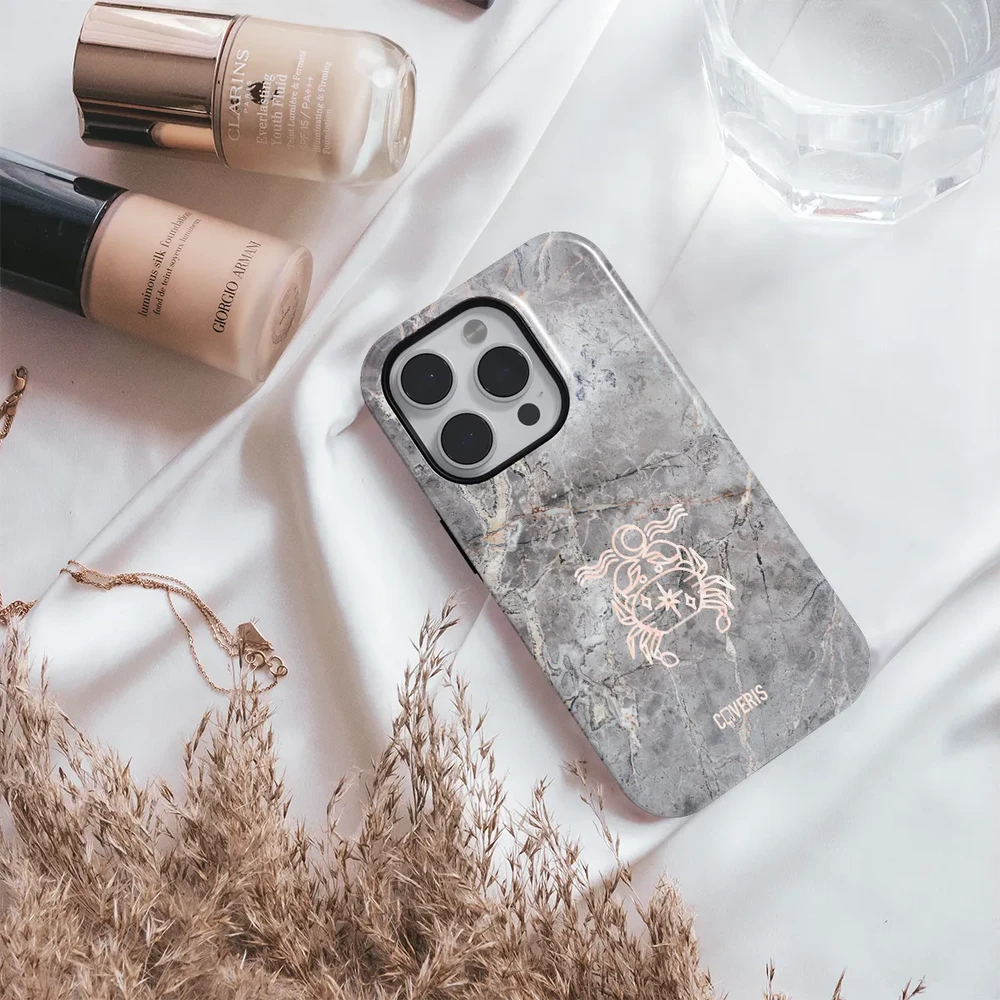 Coveris Telefono dėklas Magsafe "Cancer" iPhone 12-17, Samsung S22-26, Google Pixel 10/Pro/ProXL modeliams