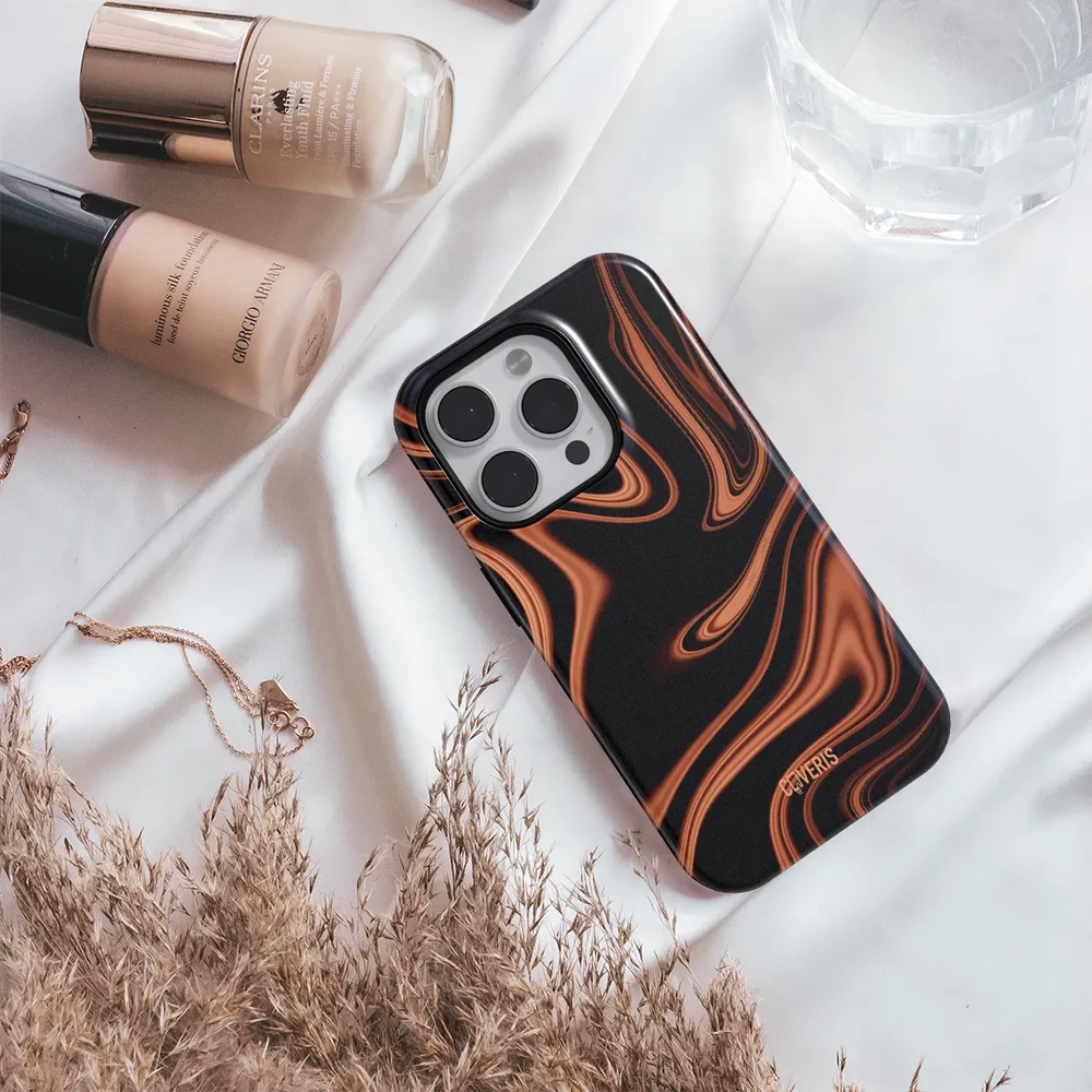 Coveris Telefono dėklas Magsafe "Chocolate" iPhone 12-17, Samsung S22-26, Google Pixel 10/Pro/ProXL modeliams