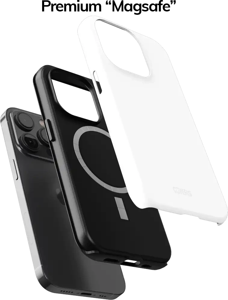 Coveris Telefono dėklas Magsafe "Cloud Dancer" iPhone 12-17, Samsung S22-26, Google Pixel 10/Pro/ProXL modeliams