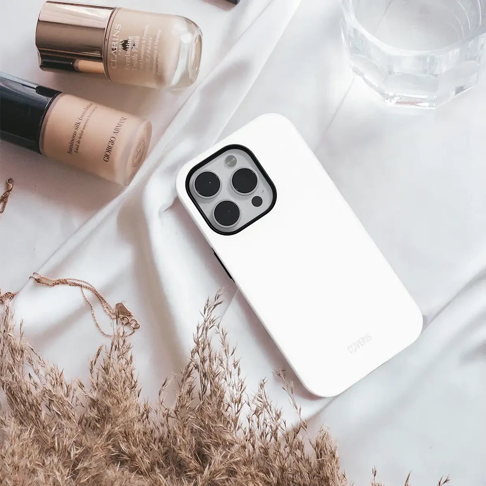 Coveris Telefono dėklas Magsafe "Cloud Dancer" iPhone 12-17, Samsung S22-26, Google Pixel 10/Pro/ProXL modeliams
