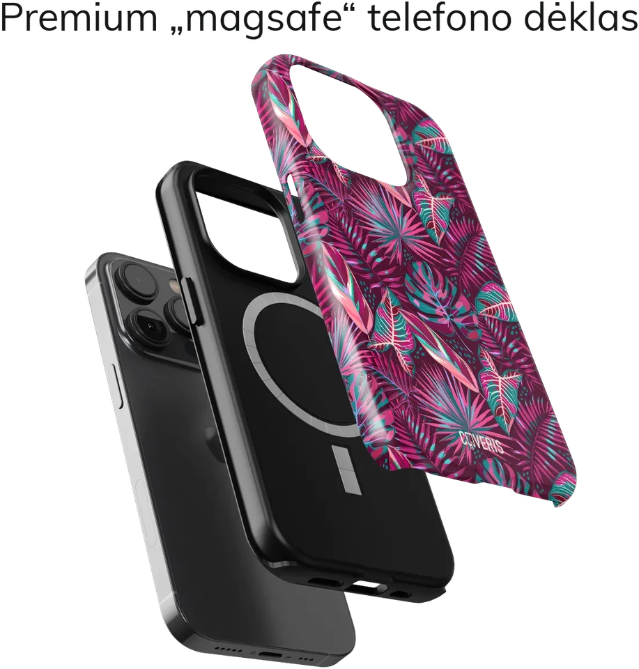 Coveris Telefono dėklas Magsafe "Coastal" iPhone 12-17, Samsung S22-26, Google Pixel 10/Pro/ProXL modeliams