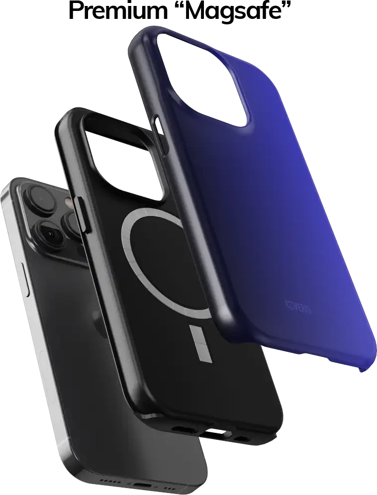 Coveris Telefono dėklas Magsafe "Deep sea" iPhone 12-17, Samsung S22-26, Google Pixel 10/Pro/ProXL modeliams