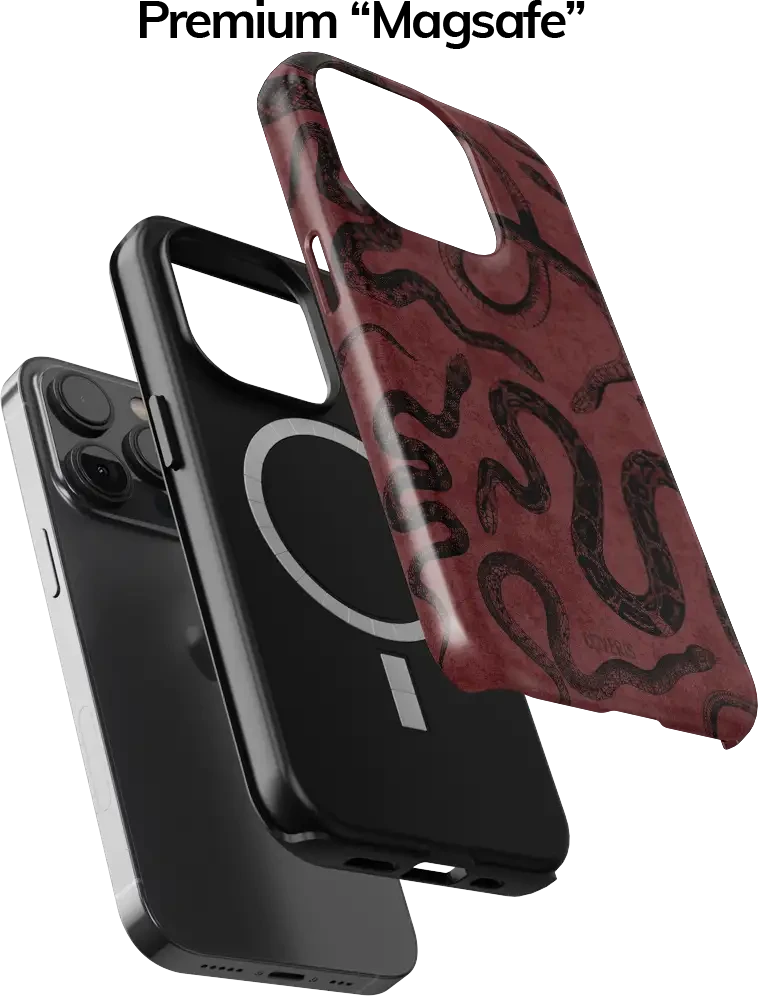 Coveris Telefono dėklas Magsafe "Fangrel" iPhone 12-17, Samsung S22-26, Google Pixel 10/Pro/ProXL modeliams