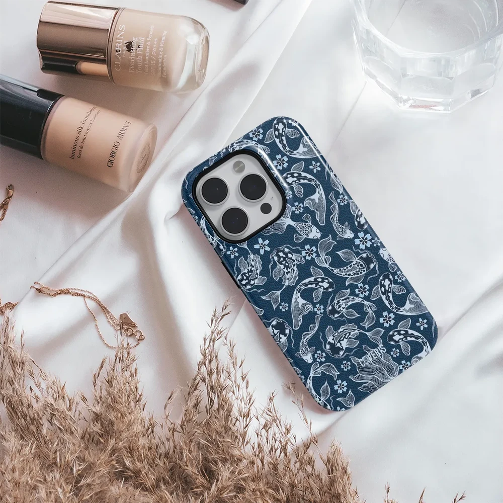 Coveris Telefono dėklas Magsafe "Fishtopia" iPhone 12-17, Samsung S22-26, Google Pixel 10/Pro/ProXL modeliams