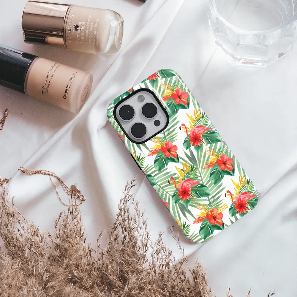 Coveris Telefono dėklas Magsafe "Flamingfizz" iPhone 12-17, Samsung S22-26, Google Pixel 10/Pro/ProXL modeliams
