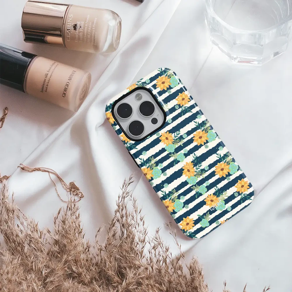Coveris Telefono dėklas Magsafe "Florayne" iPhone 12-17, Samsung S22-26, Google Pixel 10/Pro/ProXL modeliams
