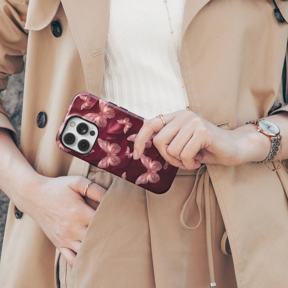 Coveris Telefono dėklas Magsafe "Flutter" iPhone 12-17, Samsung S22-26, Google Pixel 10/Pro/ProXL modeliams