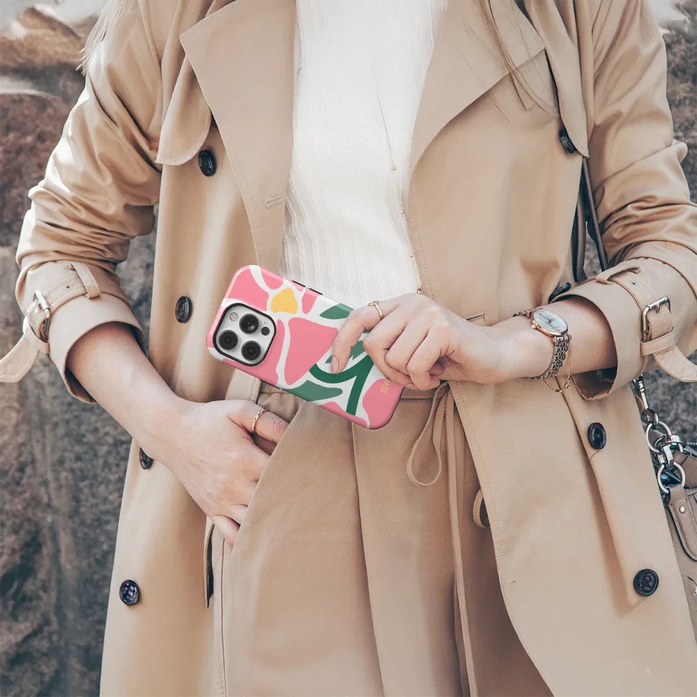 Coveris Telefono dėklas Magsafe "Garden Pop" iPhone 12-17, Samsung S22-26, Google Pixel 10/Pro/ProXL modeliams