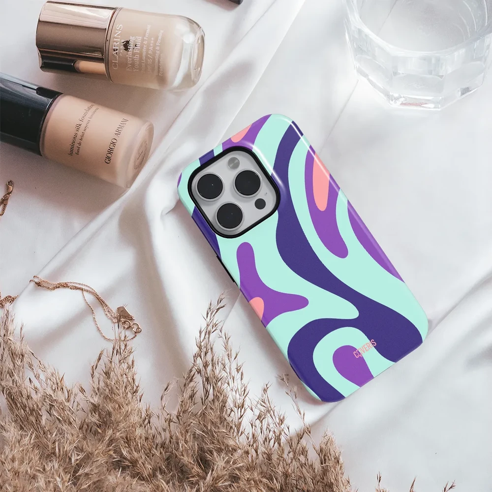 Coveris Telefono dėklas Magsafe "Glimmer" iPhone 12-17, Samsung S22-26, Google Pixel 10/Pro/ProXL modeliams