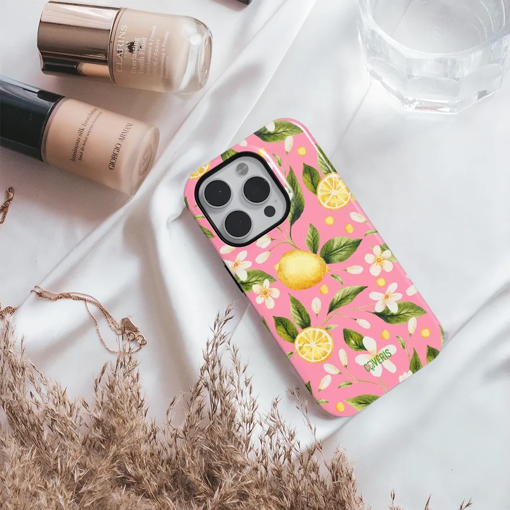 Coveris Telefono dėklas Magsafe "Golden Zest" iPhone 12-17, Samsung S22-26, Google Pixel 10/Pro/ProXL modeliams
