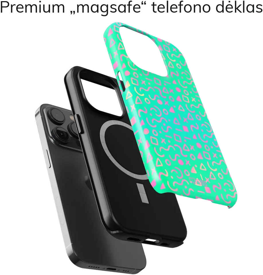 Coveris Telefono dėklas Magsafe "Huescape" iPhone 12-17, Samsung S22-26, Google Pixel 10/Pro/ProXL modeliams