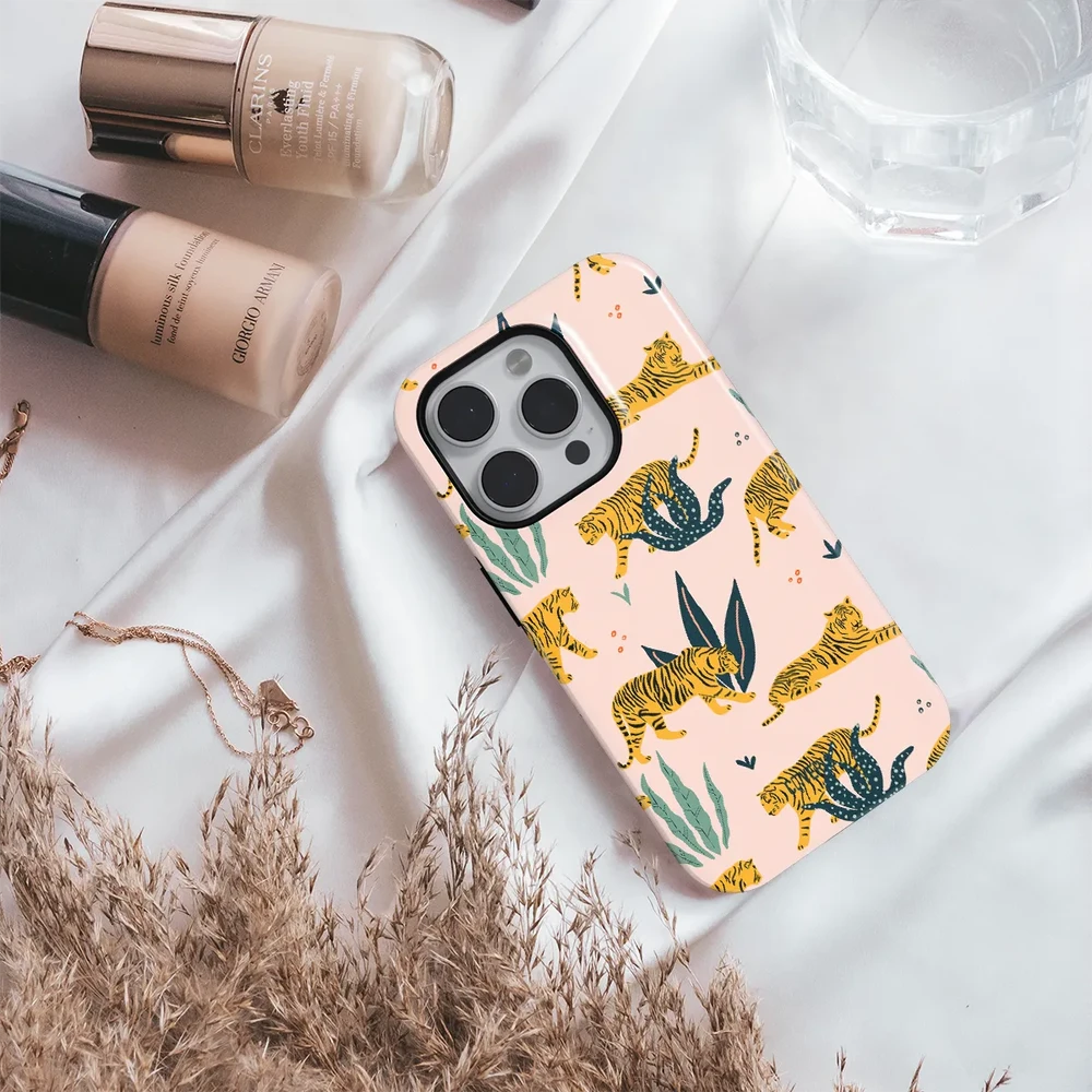 Coveris Telefono dėklas Magsafe "Jungle Roar" iPhone 12-17, Samsung S22-26, Google Pixel 10/Pro/ProXL modeliams