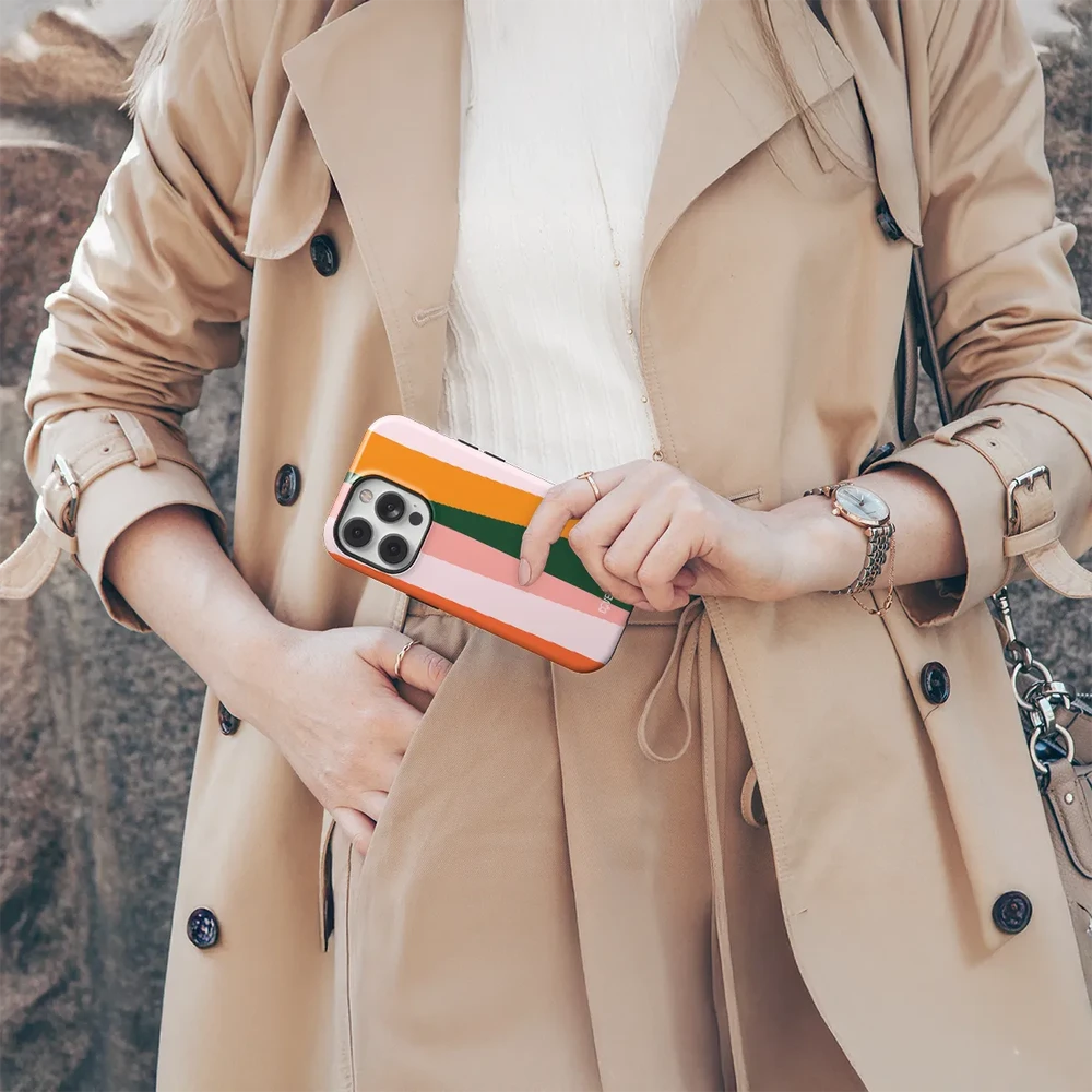 Coveris Telefono dėklas Magsafe "Linear" iPhone 12-17, Samsung S22-26, Google Pixel 10/Pro/ProXL modeliams