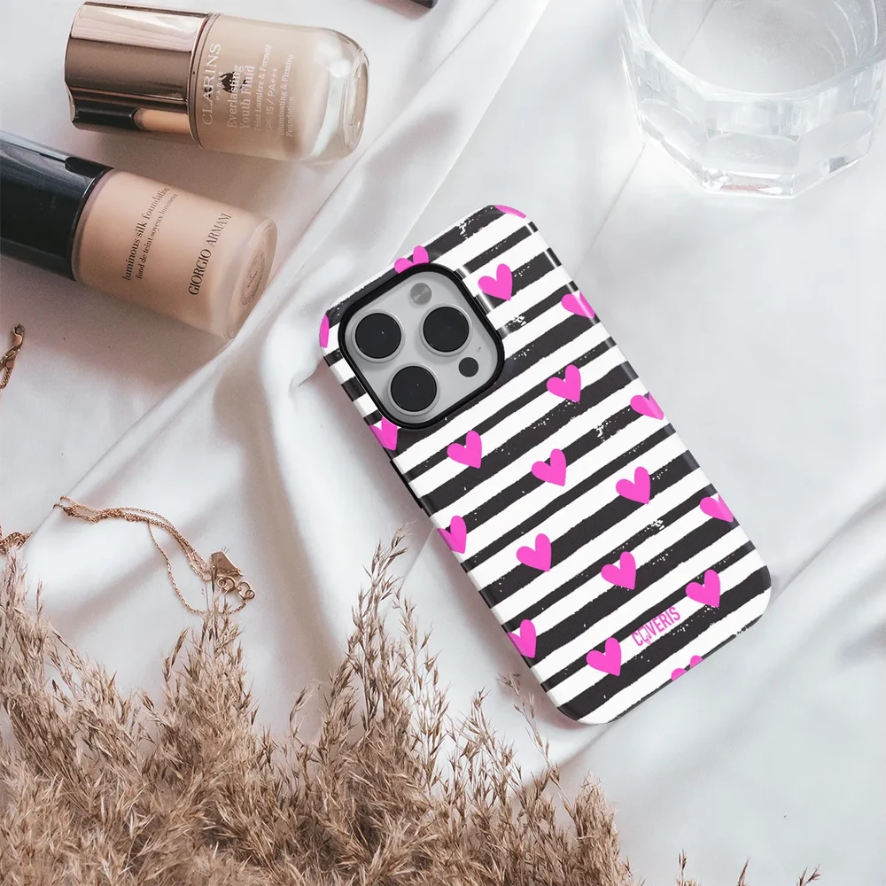 Coveris Telefono dėklas Magsafe "Lovestruck" iPhone 12-17, Samsung S22-26, Google Pixel 10/Pro/ProXL modeliams