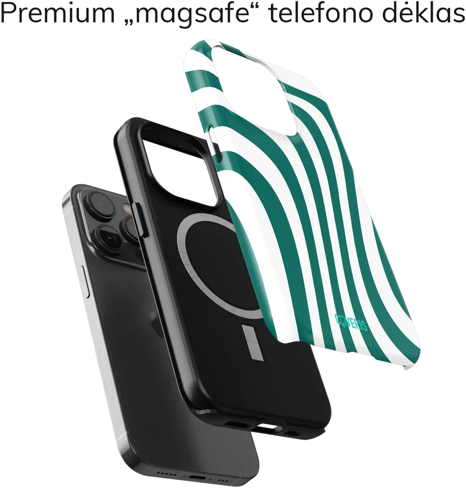 Coveris Telefono dėklas Magsafe "Luminous" iPhone 12-17, Samsung S22-26, Google Pixel 10/Pro/ProXL modeliams
