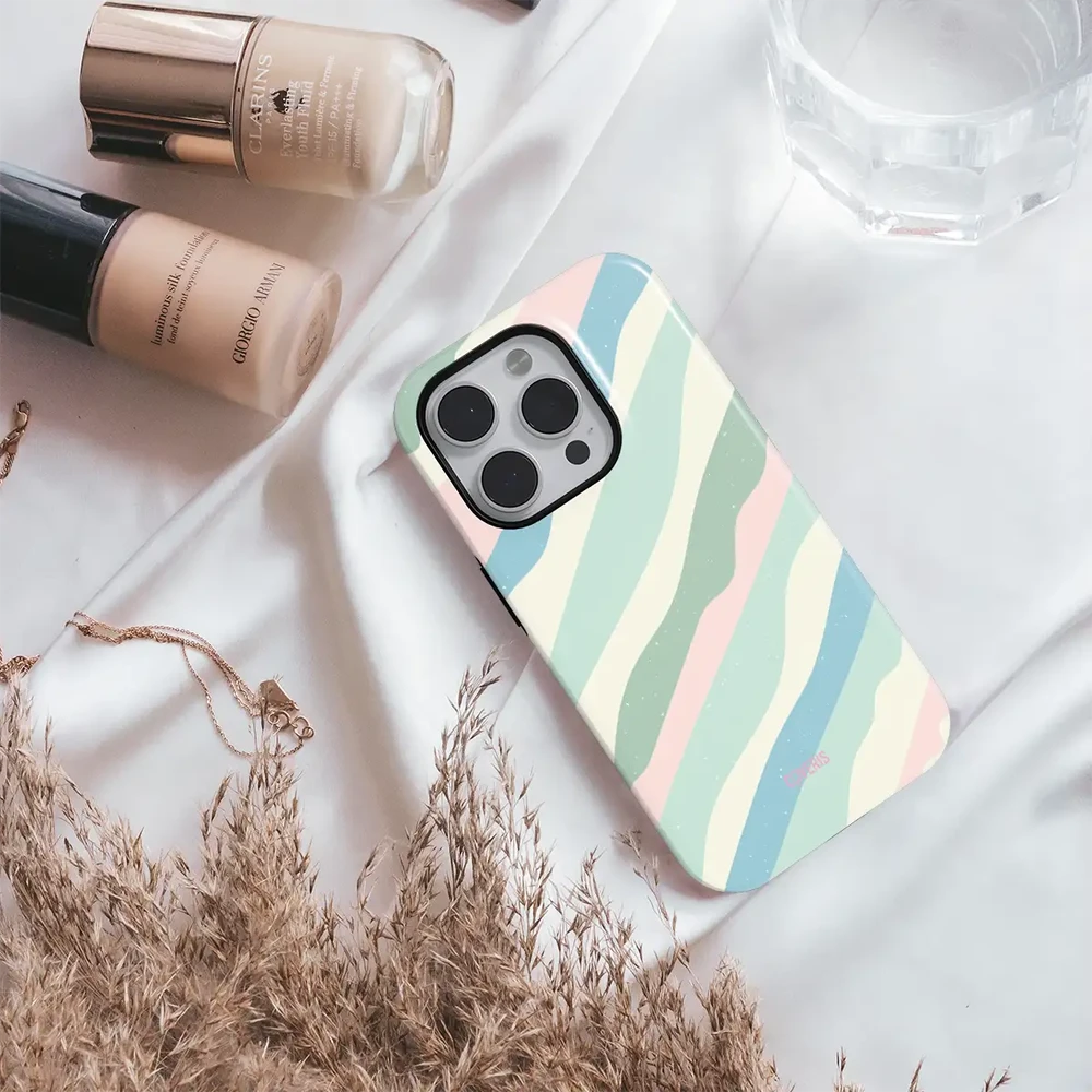 Coveris Telefono dėklas Magsafe "Mintflow" iPhone 12-17, Samsung S22-26, Google Pixel 10/Pro/ProXL modeliams