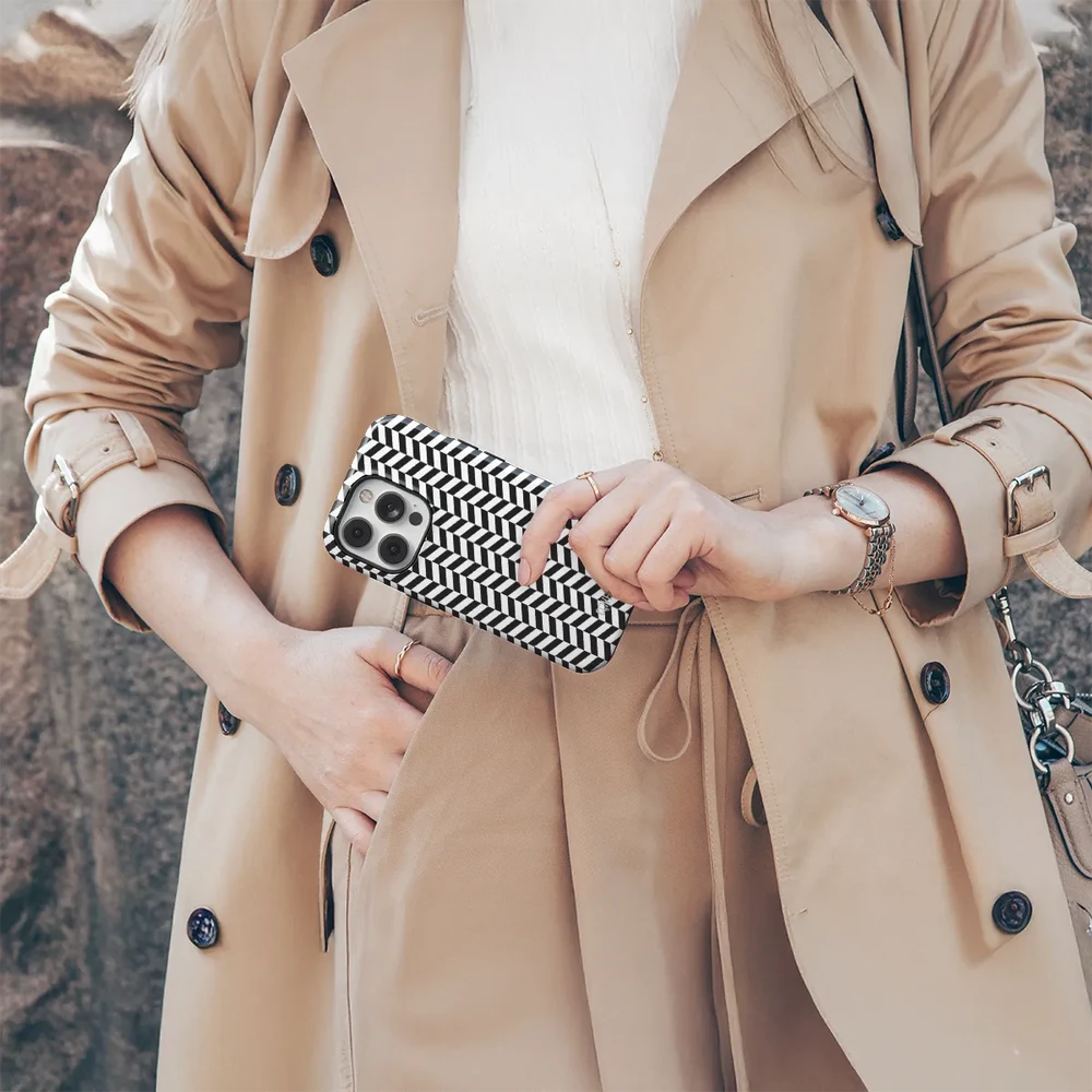 Coveris Telefono dėklas Magsafe "Moire" iPhone 12-17, Samsung S22-26, Google Pixel 10/Pro/ProXL modeliams