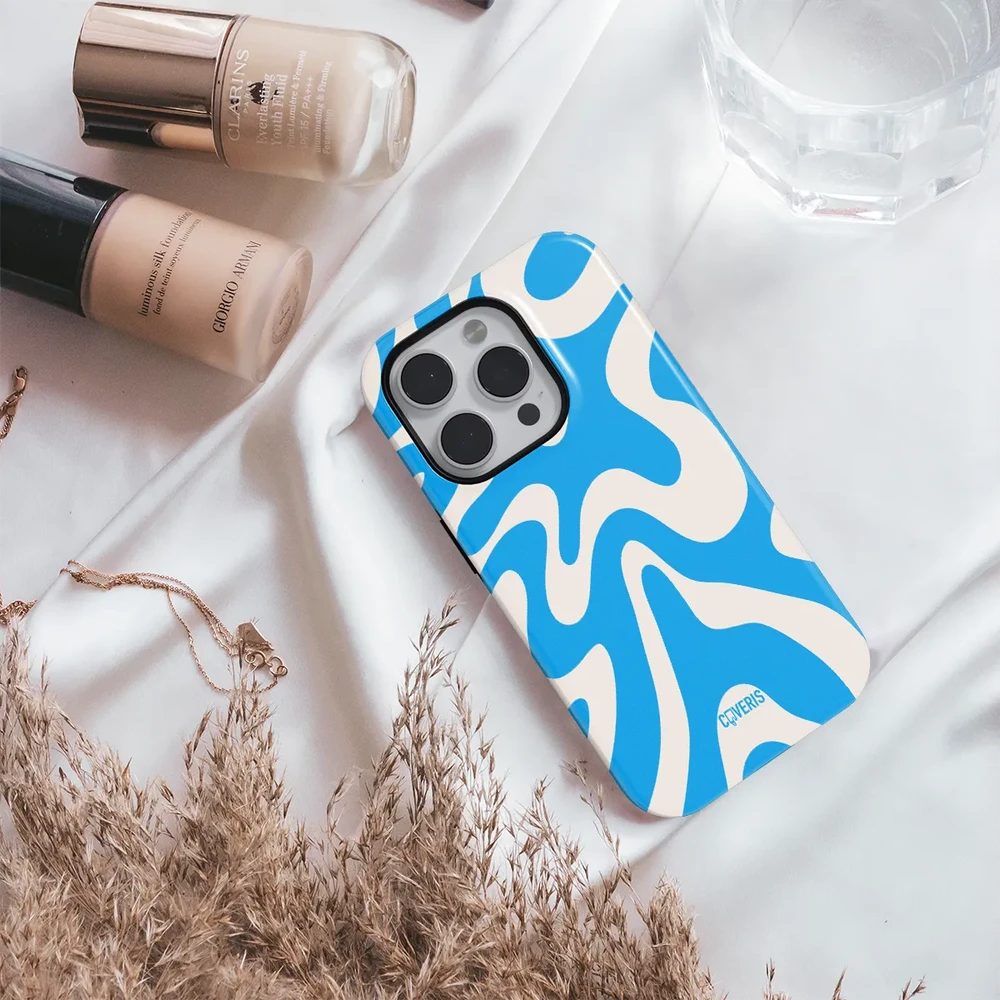 Coveris Telefono dėklas Magsafe "Ocean Vibes" iPhone 12-17, Samsung S22-26, Google Pixel 10/Pro/ProXL modeliams