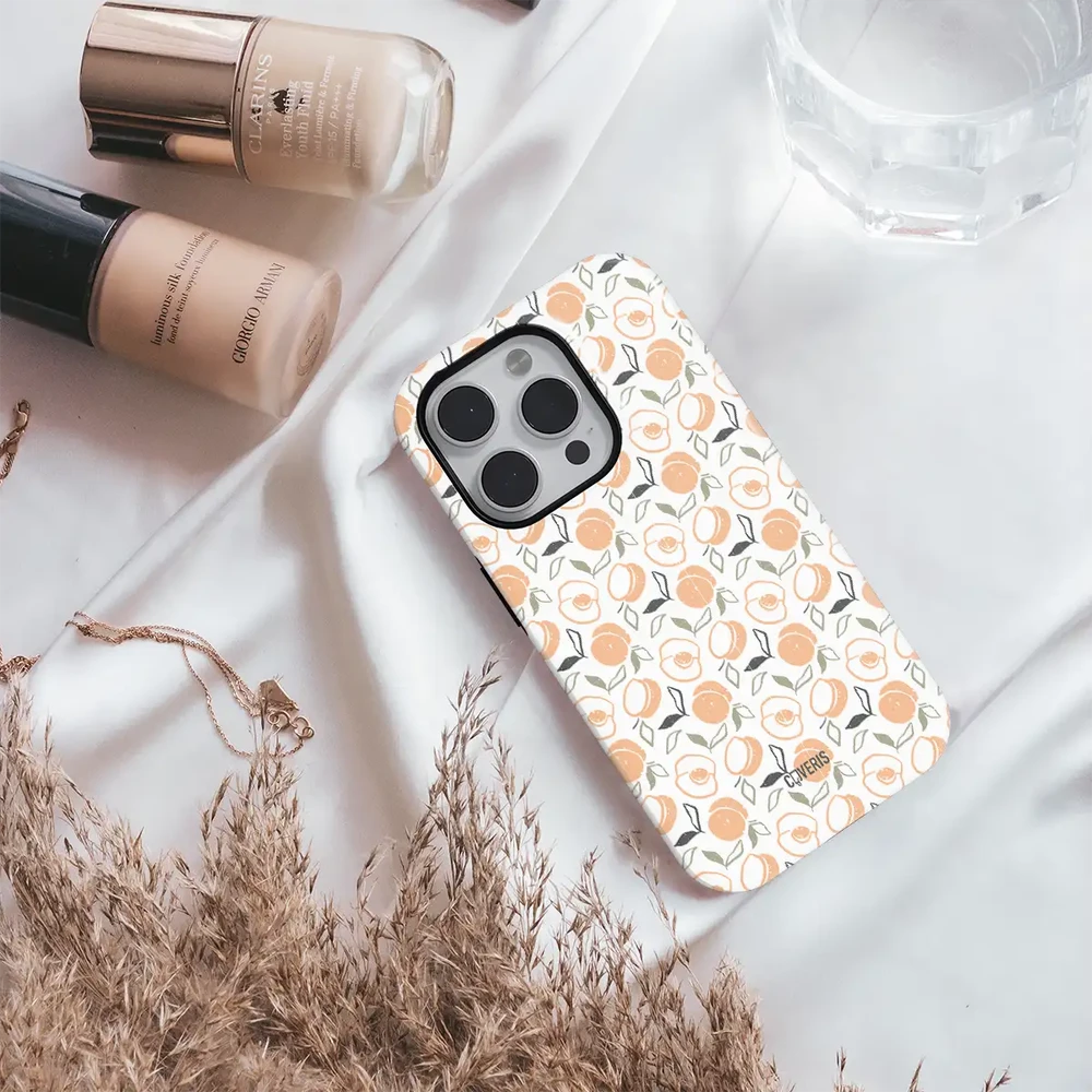 Coveris Telefono dėklas Magsafe "Peachy" iPhone 12-17, Samsung S22-26, Google Pixel 10/Pro/ProXL modeliams
