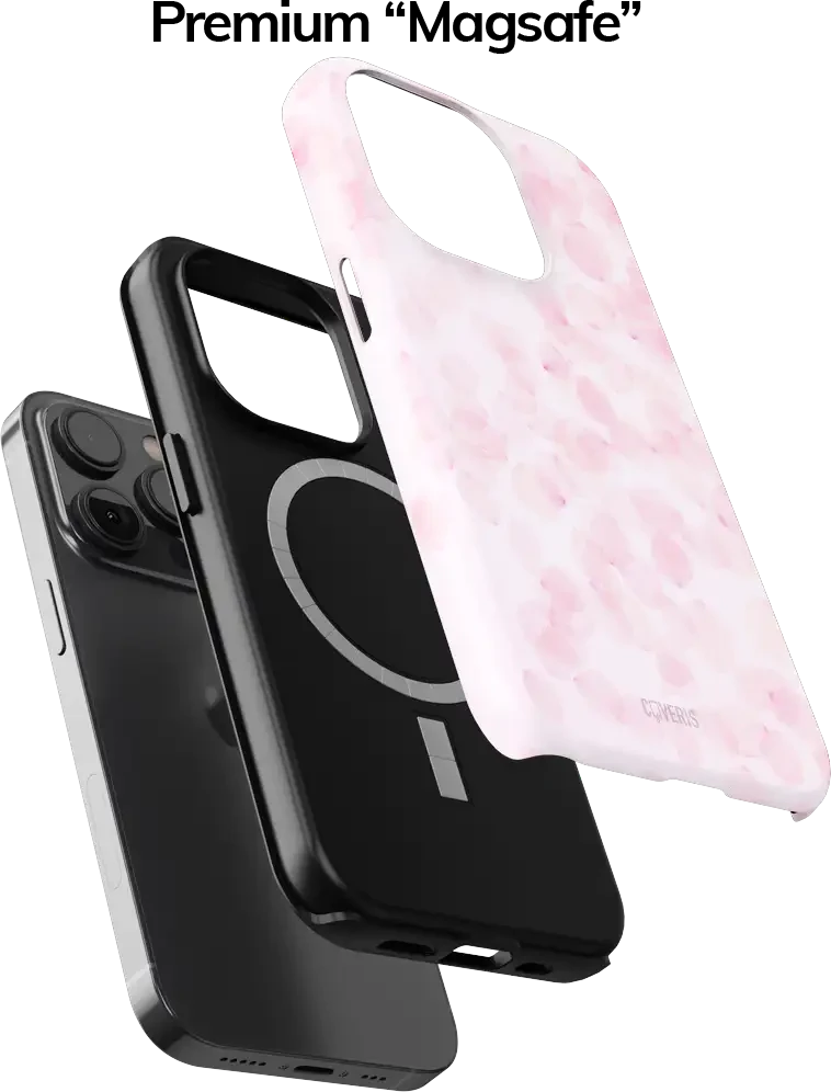 Coveris Telefono dėklas Magsafe "Petals" iPhone 12-17, Samsung S22-26, Google Pixel 10/Pro/ProXL modeliams