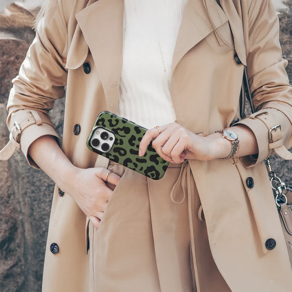 Coveris Telefono dėklas Magsafe "Pine" iPhone 12-17, Samsung S22-26, Google Pixel 10/Pro/ProXL modeliams