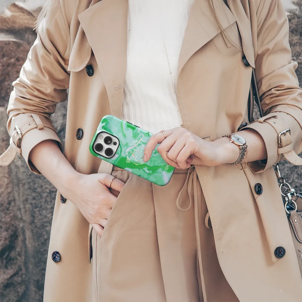 Coveris Telefono dėklas Magsafe "Pisces" iPhone 12-17, Samsung S22-26, Google Pixel 10/Pro/ProXL modeliams