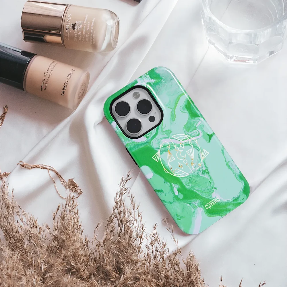 Coveris Telefono dėklas Magsafe "Pisces" iPhone 12-17, Samsung S22-26, Google Pixel 10/Pro/ProXL modeliams