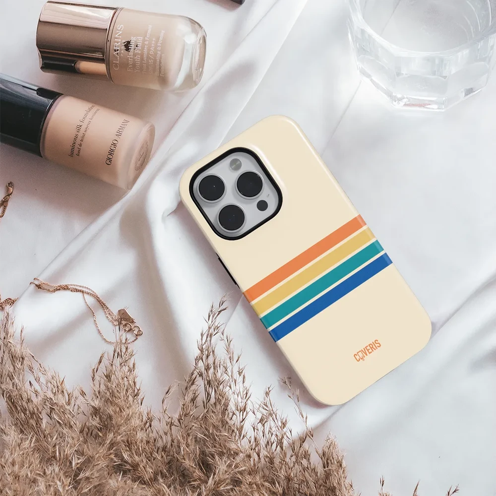 Coveris Telefono dėklas Magsafe "Rainbow" iPhone 12-17, Samsung S22-26, Google Pixel 10/Pro/ProXL modeliams
