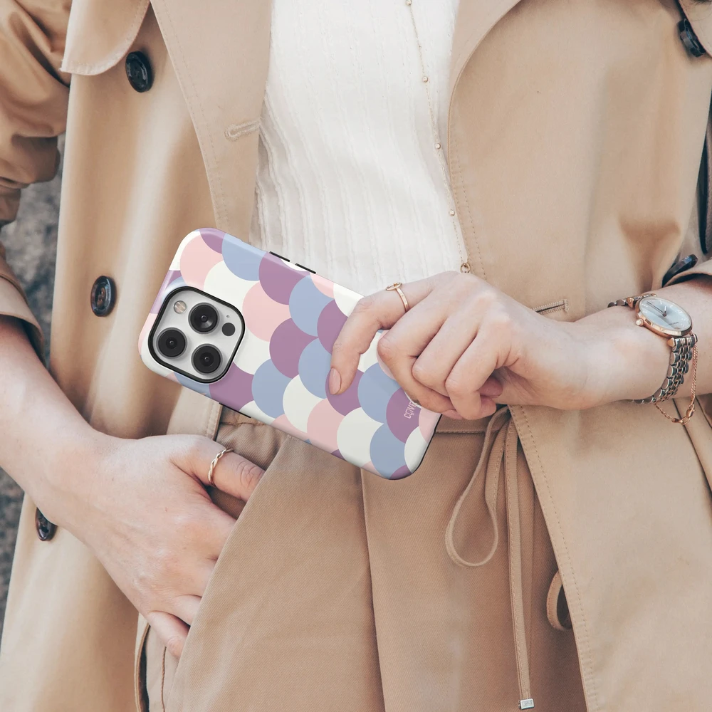 Coveris Telefono dėklas Magsafe "Ripple" iPhone 12-17, Samsung S22-26, Google Pixel 10/Pro/ProXL modeliams