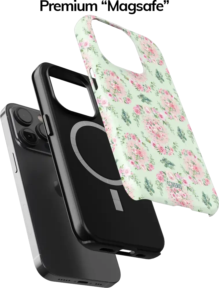 Coveris Telefono dėklas Magsafe "Rosalia" iPhone 12-17, Samsung S22-26, Google Pixel 10/Pro/ProXL modeliams