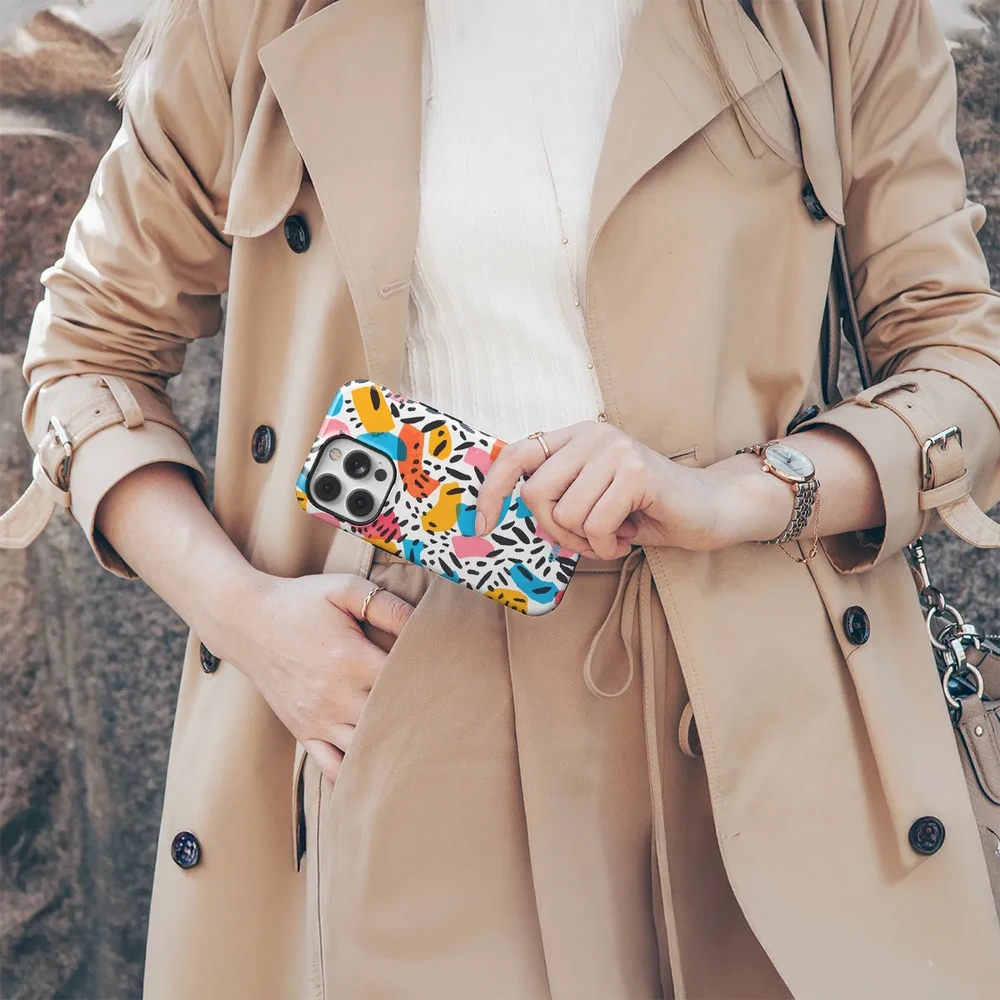 Coveris Telefono dėklas Magsafe "Safari" iPhone 12-17, Samsung S22-26, Google Pixel 10/Pro/ProXL modeliams