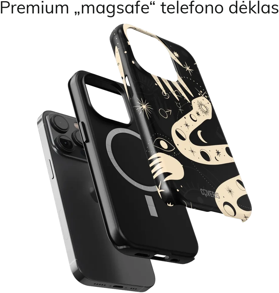 Coveris Telefono dėklas Magsafe "Sanctuary" iPhone 12-17, Samsung S22-26, Google Pixel 10/Pro/ProXL modeliams