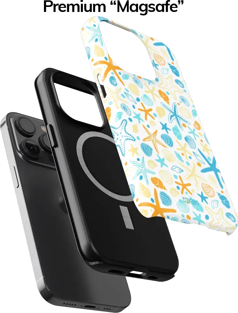 Coveris Telefono dėklas Magsafe "Seaside" iPhone 12-17, Samsung S22-26, Google Pixel 10/Pro/ProXL modeliams