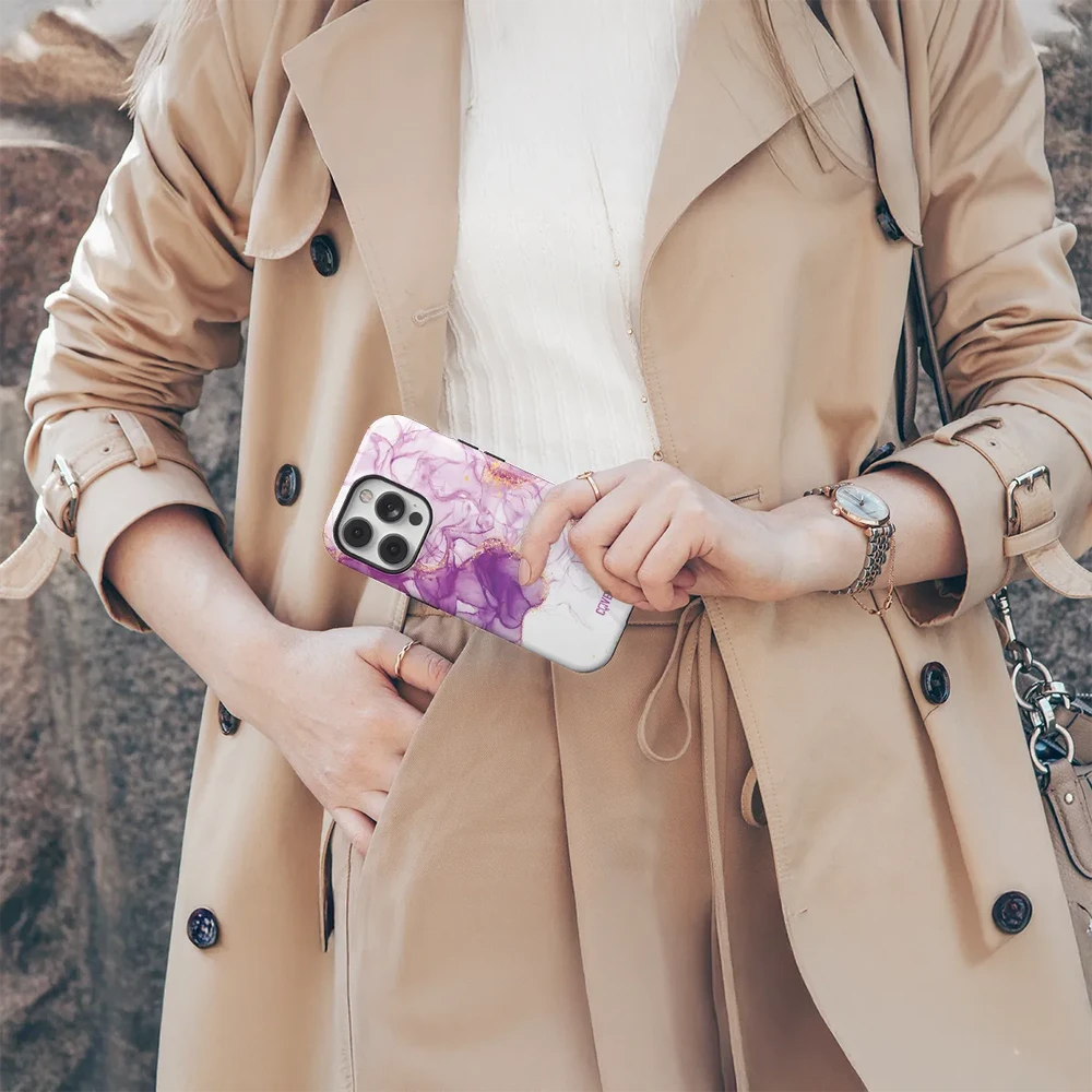 Coveris Telefono dėklas Magsafe "Silk" iPhone 12-17, Samsung S22-26, Google Pixel 10/Pro/ProXL modeliams