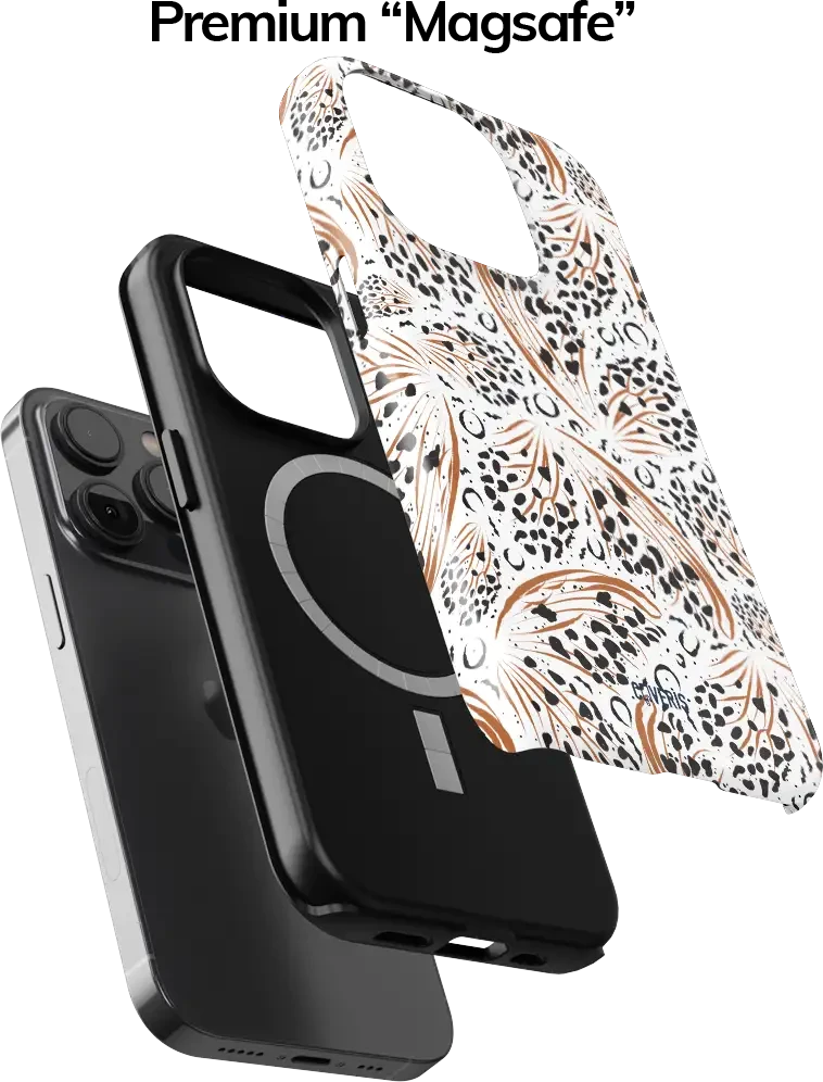Coveris Telefono dėklas Magsafe "Speckles" iPhone 12-17, Samsung S22-26, Google Pixel 10/Pro/ProXL modeliams